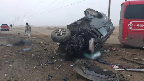 Accidente ocurrió este domingo por la mañana en Arequipa