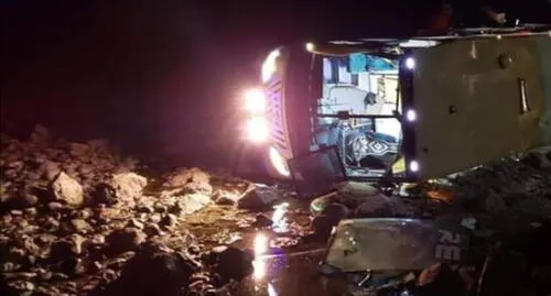 Arequipa: Más de 30 mineros heridos por despiste de bus que los trasladaba [FOTOS y VIDEO]