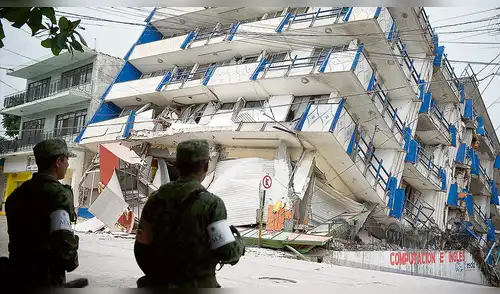 459 réplicas del terremoto de 8,2 grados remecen México