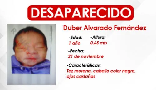 bebé desaparecido