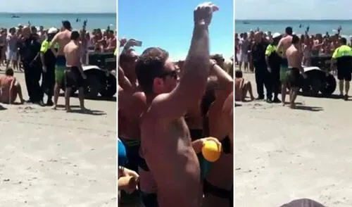 Twitter: parejas fueron captadas teniendo sexo en una playa pública de Estados Unidos [VIDEO]