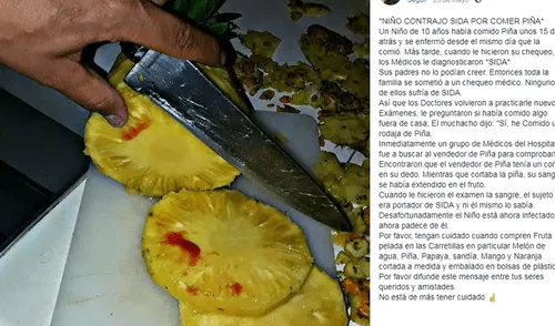 Facebook: Publica un estado alarmista y queda en ridículo por esta razón [FOTOS]