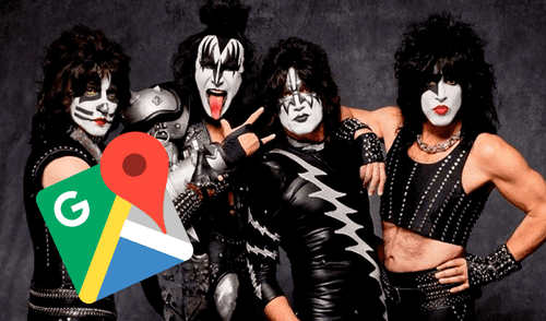 Google Maps: hallan a banda de rock Kiss en Lima y fanáticos enloquecen [FOTOS] 