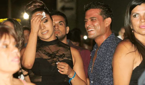 Isabel Acevedo revela por error cuándo empezó con Christian Domínguez [VIDEO]