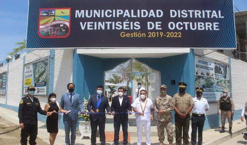 Inauguran local municipal
