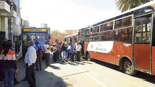 Arequipa: Con protestas arranca SIT en rutas de Paucarpata