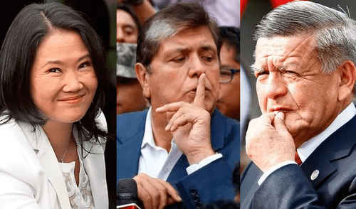 Keiko, Acuña y Alan pretenden no tener otros rivales 
