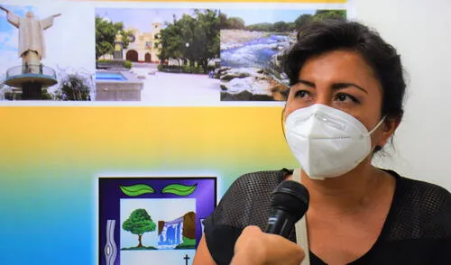 Funcionaria, Irina Delgado Panta,