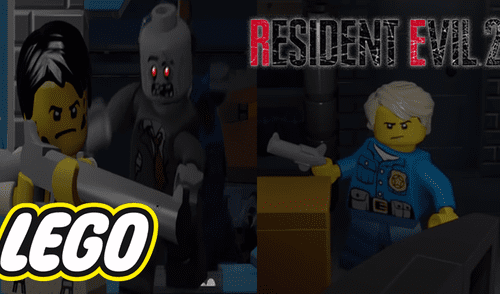 YouTube: fanático de Resident Evil 2 crea versión aterradora del juego con LEGO [VIDEO]