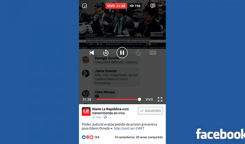 Facebook: ya puedes retroceder un video “en vivo” y aquí te mostramos cómo hacerlo