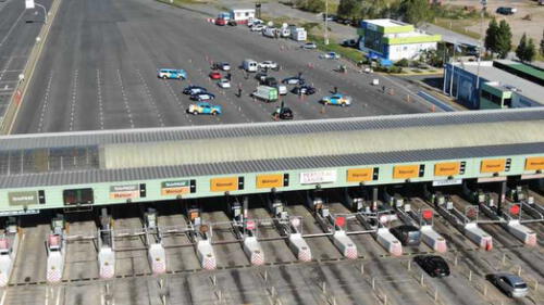 Restricción de tránsito para frenar la expansión del COVID-19. Foto: Argentina.