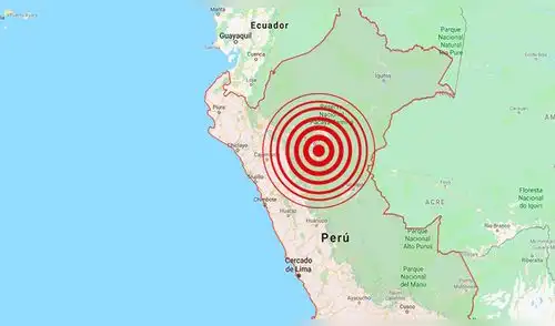 Sismo de 5,4 grados se registró esta tarde en San Martin
