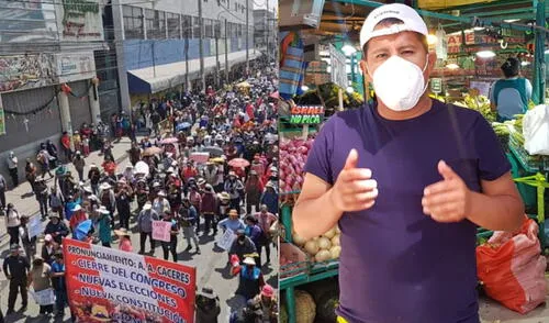 Comerciantes en desacuerdo ante protestas del 4 de enero. Foto: composición LR Comerciantes en desacuerdo ante protestas del 4 de enero. Foto: composición LR