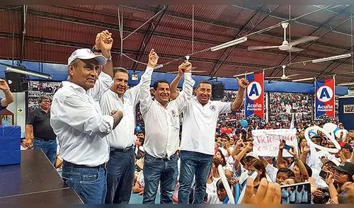 Marcelo y Vásquez ratificaron precandidatura a Trujillo... Llempén correrá solo al GR