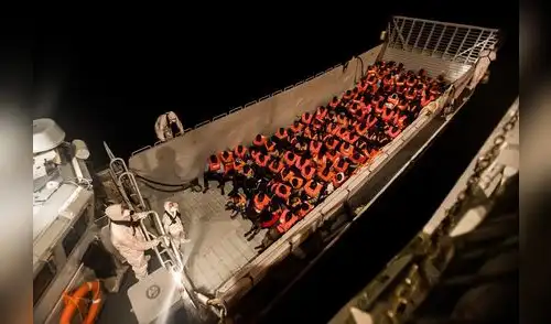 España acoge a refugiados del “Aquarius”