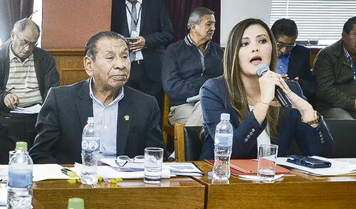 Congresistas Apaza y Aramayo se quejan de gestión de Yamila Osorio