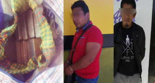 Incautan 18 kilos de droga en Terminal Terrestre de Arequipa con destino a Bolivia
