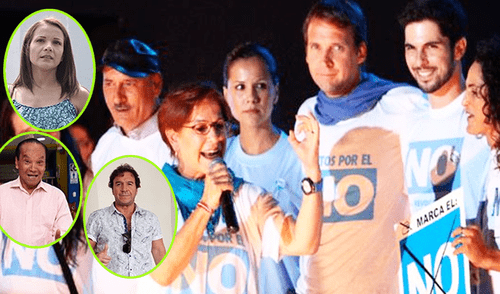 Famosos que apoyaron campaña del NO declaran sobre investigación a Susana Villarán [VIDEO]