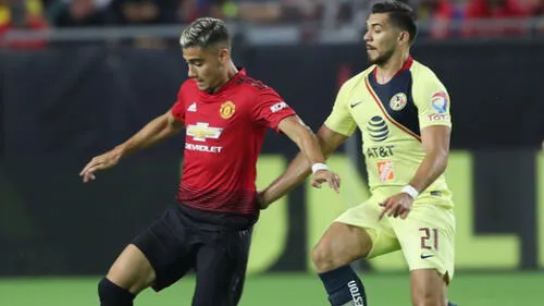 América y Manchester United igualaron 1 a 1 en cojeto jugado en Estados Unidos