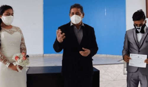 Trujillo: realizan primer matrimonio civil durante emergencia