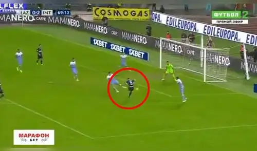 Inter vs Lazio EN VIVO: Mauro Icardi engancha a un rival y define a placer el 3-0 [VIDEO]