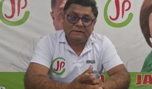 Oswaldo paz alcalde Cayaltí Lambayeque