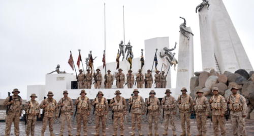 Militares del Ejercito revivieron la Batalla del Alto de la Alianza en Tacna [FOTOS]
