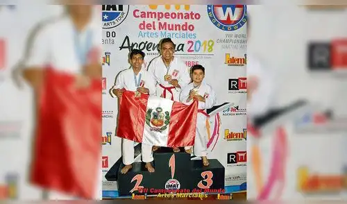 Karatecas chiclayanos son campeones mundiales