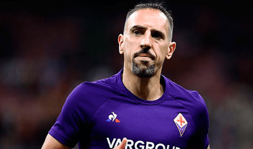 Franck Ribéry se sumó a la colecta que realiza la Fiorentina, club que presenta 10 casos COVID-19 en su plantel. Franck Ribéry: donativo coronavirus