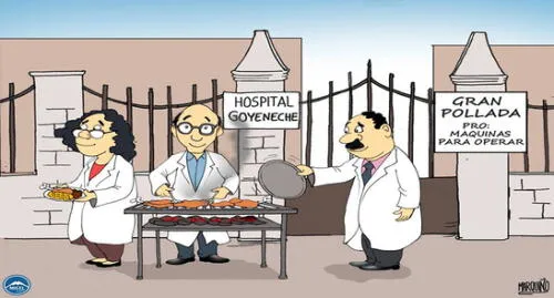 Médicos de Arequipa venderán polladas para reconstruir hospital Goyeneche