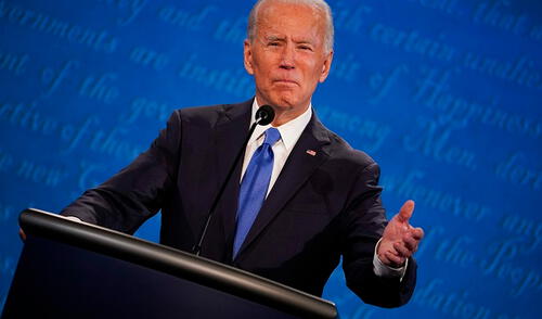 El candidato demócrata se graduó en Historia y Ciencias Sociales. Foto: AFP