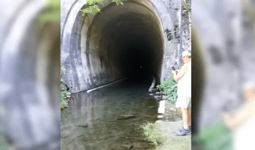 Facebook: Desconcertante sonido grabado en túnel abandonado divide la red