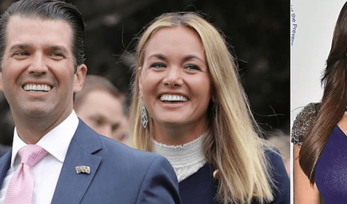 Donald Trump Jr. olvida a su esposa con sensual presentadora latina [FOTOS]