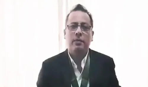 Pedro Pablo Angulo De Pina fue secretario general del Despacho Presidencial durante el período de gobierno de Martín Vizcarra. Foto: captura de Twitter