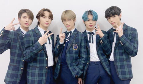 TXT presenta por primera vez para 'Music Station' la versión japonesa de 'Run Away'.