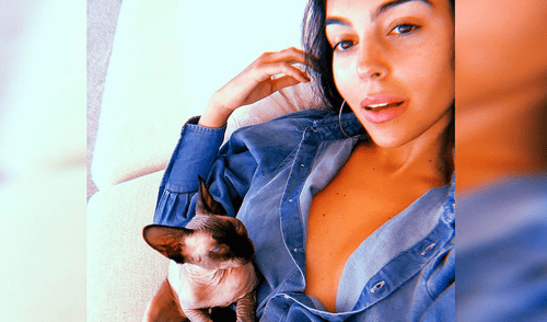 Georgina Rodríguez difunde grabación desnuda en la bañera y enciende las redes [VIDEO]