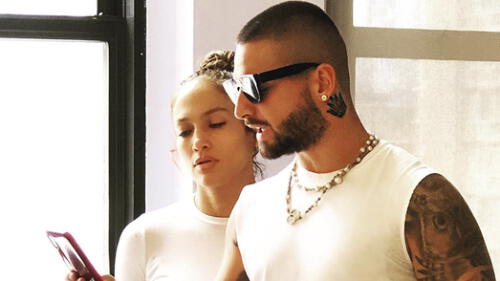 Maluma y Jennifer Lopez Maluma y Jennifer Lopez