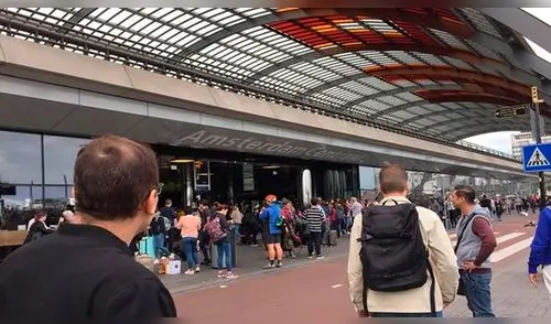 Holanda: ataque con cuchillo en estación de trenes de Ámsterdam deja dos heridos [VIDEO]