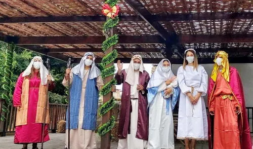 Con la escenificación del nacimiento de Jesús y el Árbol de la Navidad y de la Esperanza. Foto: parque de las leyendas Con la escenificación del nacimiento de Jesús y el Árbol de la Navidad y de la Esperanza. Foto: parque de las leyendas
