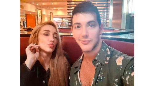 Jean Paul Santa María y Romina Gachoy  Foto: Instagram