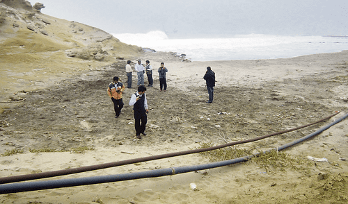 OEFA inspeccionó derrame de crudo en el distrito de La Brea-Negritos en Talara