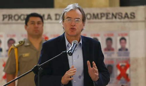 Ministro Basombrío: “Se vienen múltiples operativos contra el crimen organizado”