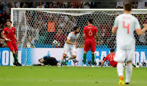 España vs Portugal: el gol de Costa que empató el partido [VIDEO]