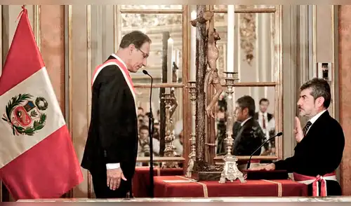 Rogers Valencia juramentó como nuevo ministro de Cultura