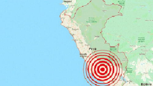 Sismo de magnitud 4.6 se registró esta tarde en Huancavelica