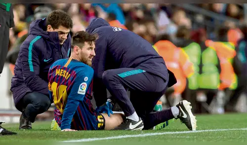 Barcelona reza por Messi