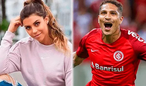 Alondra García Miro y Paolo Guerrero juntos en Brasil
