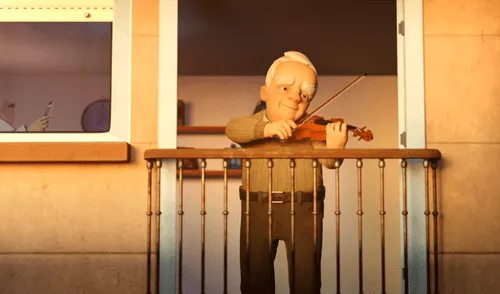 "Hermann", el corto español basado en una conmovedor viral. (Foto: Captura YouTube) Hermann