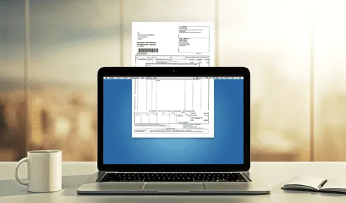 Factura electrónica.