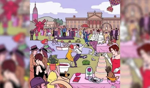 Deberás encontrar 30 películas escondidas en este reto visual. Foto: Facebook